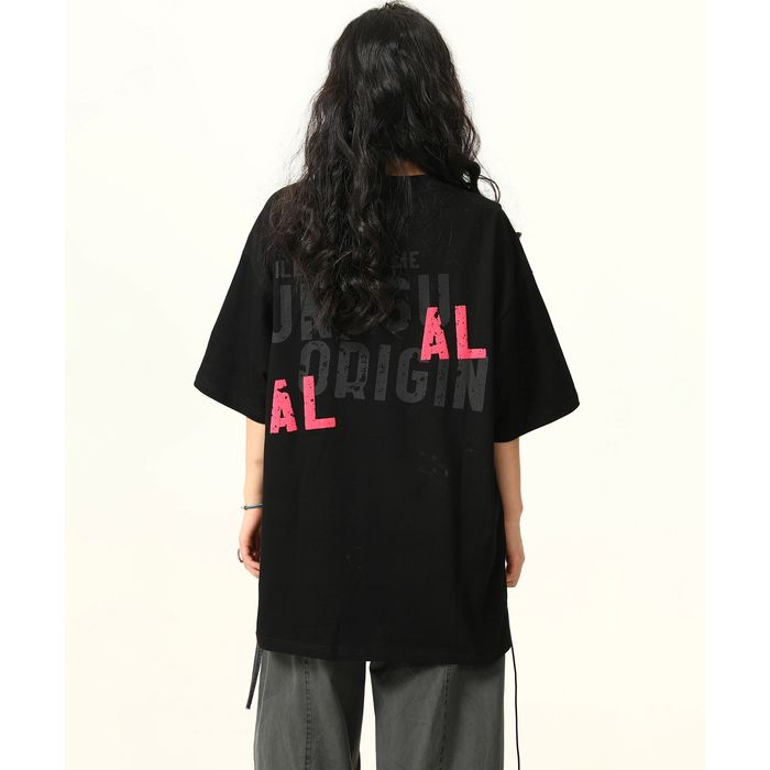 大判ロゴプリント Tシャツ 10181