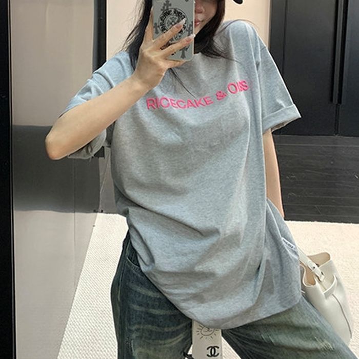 フロントロゴ刺繍 Tシャツ 10173