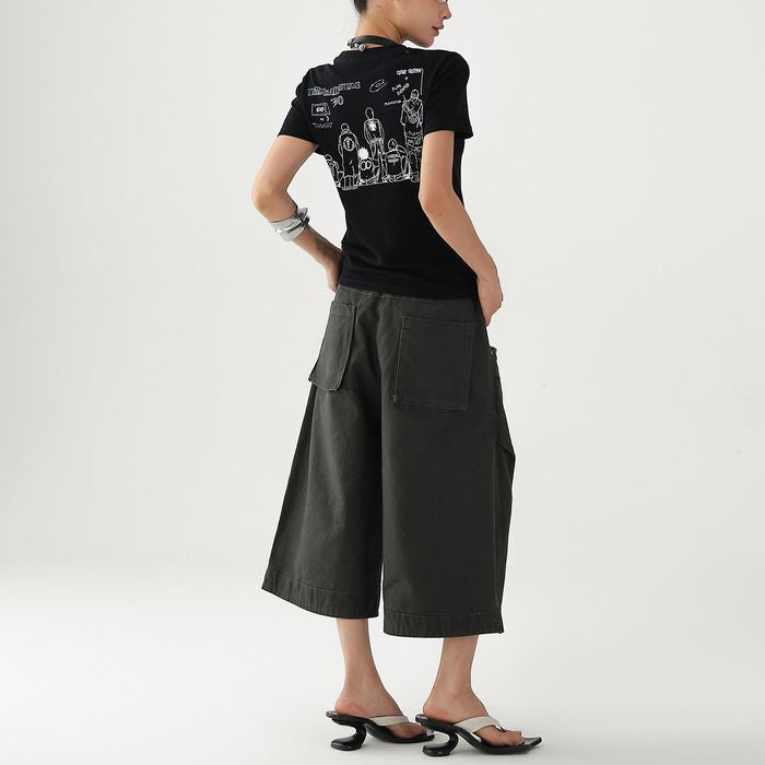 バックプリント Tシャツ 10201