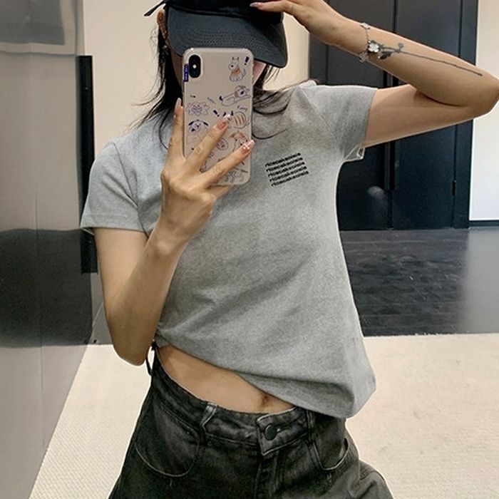 フロントロゴ Tシャツ 10172