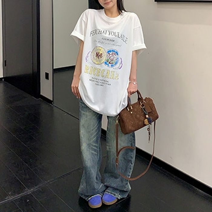グラフィックロゴ Tシャツ 10174