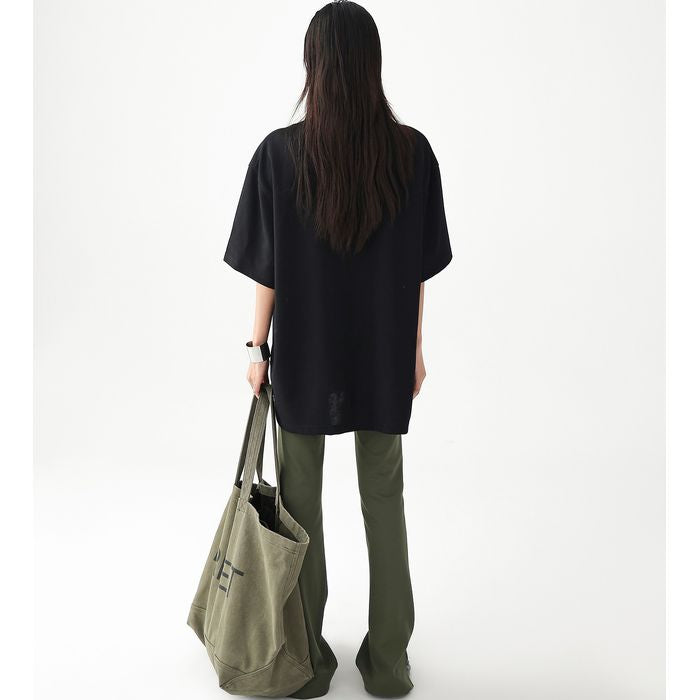アートプリント オーバーサイズ Tシャツ 10143