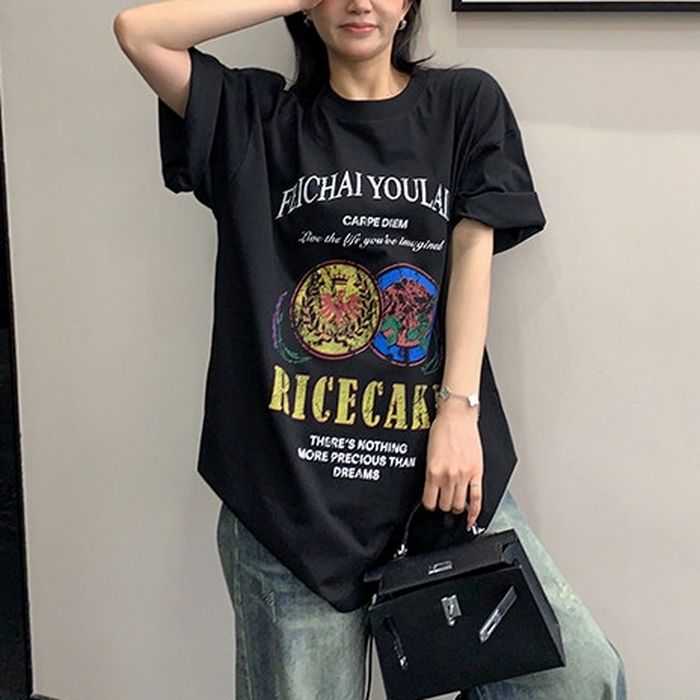 グラフィックロゴ Tシャツ 10174