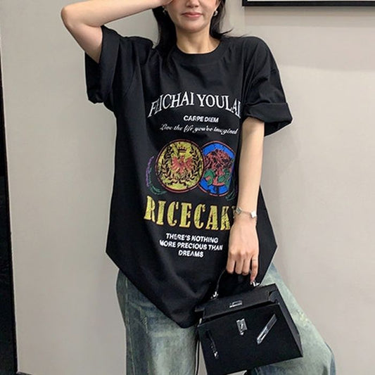 グラフィックロゴ Tシャツ 10174