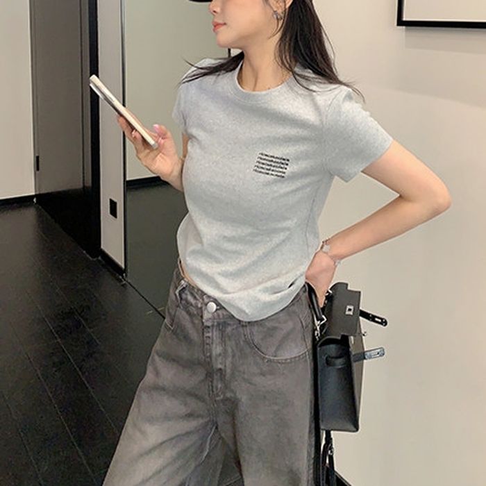 フロントロゴ Tシャツ 10172