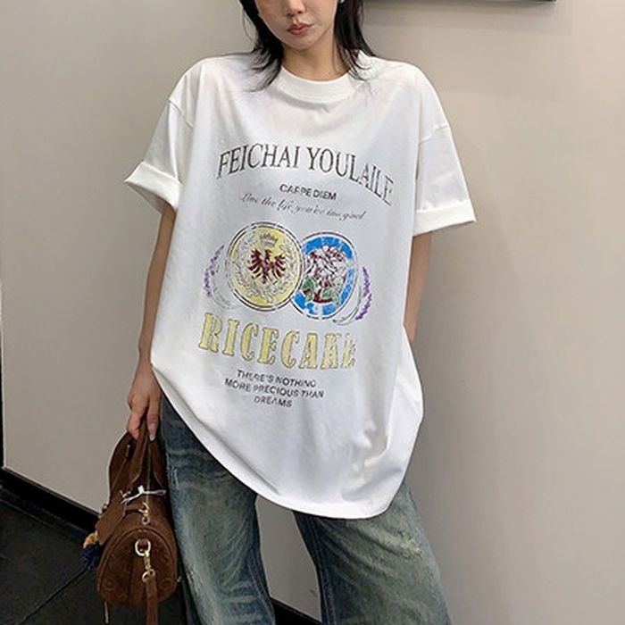 グラフィックロゴ Tシャツ 10174