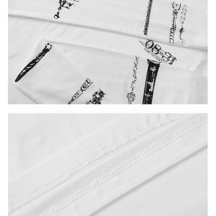 ブレスレットグラフィック 長袖Tシャツ 10140