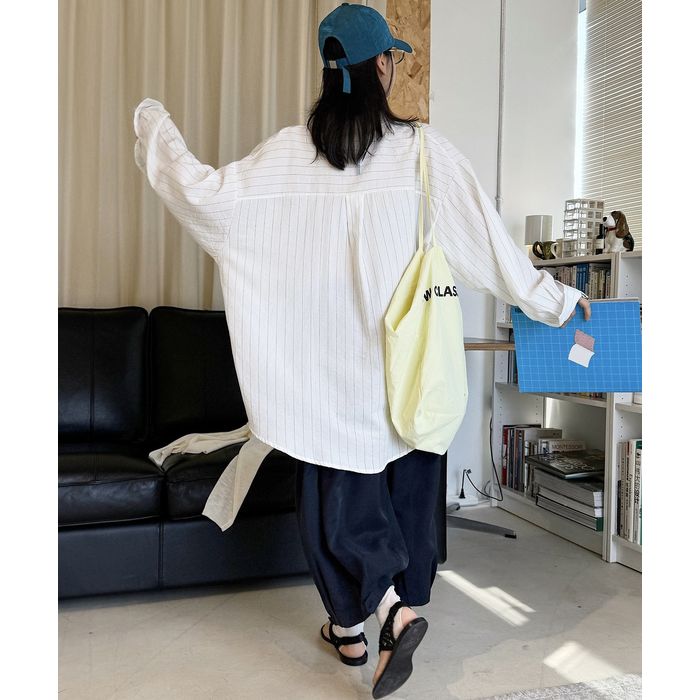 ストライプ柄  シャツ＆パンツ セット 10240