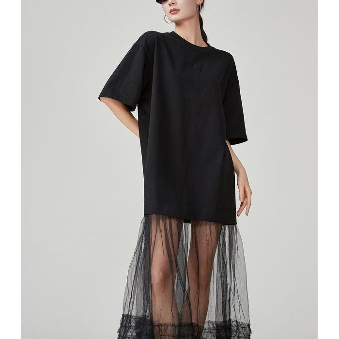 シア―スカート ドッキングワンピース 10122