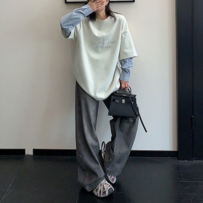 レイヤードデザイン Tシャツ 10179