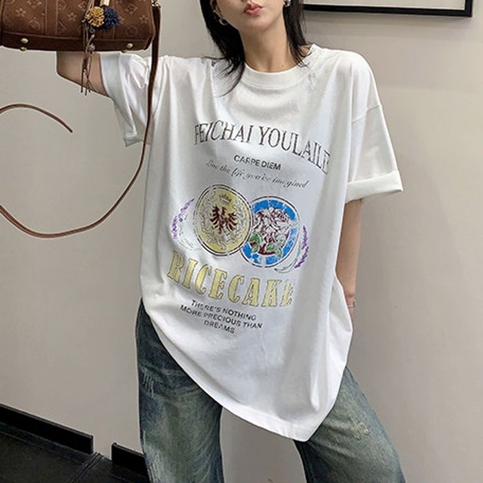 グラフィックロゴ Tシャツ 10174