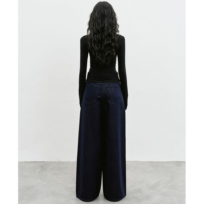 アシンメトリーネックライン プルオーバー 10126