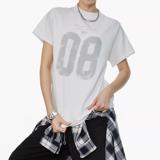 ナンバープリント Tシャツ 10104