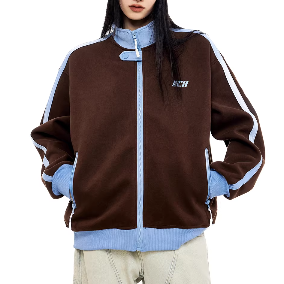 サイドライン ジップアップジャケット 10088