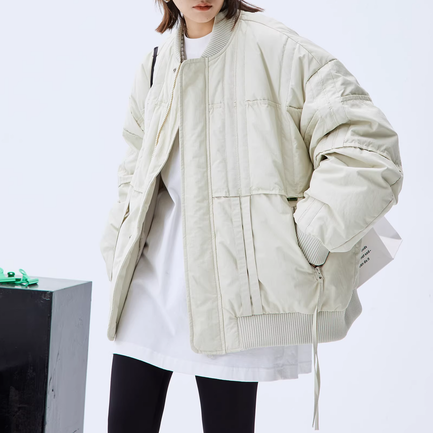 オーバーサイズブルゾン 10001