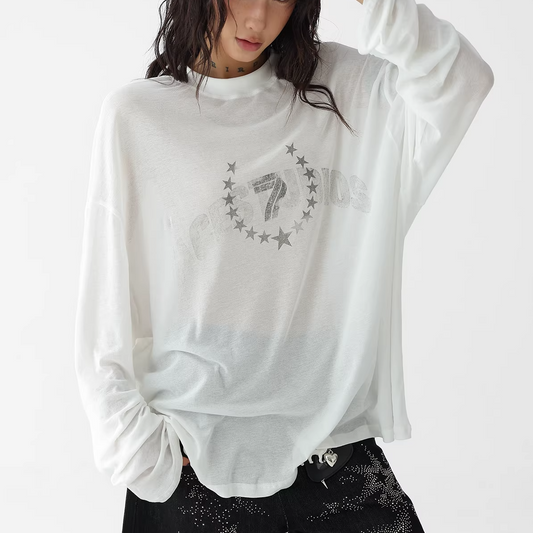 フロントロゴ 長袖Tシャツ 10050